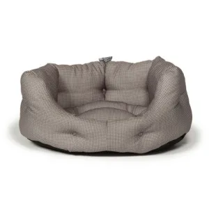 Vintage Dogstooth Deluxe Slumber Bed