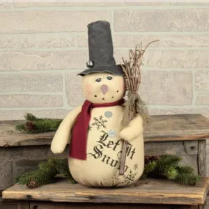 Vintage Frosty w/Broom