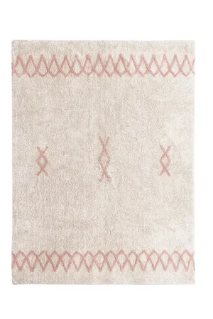 WASHABLE AREA RUG ATLAS NATURAL - NUDE