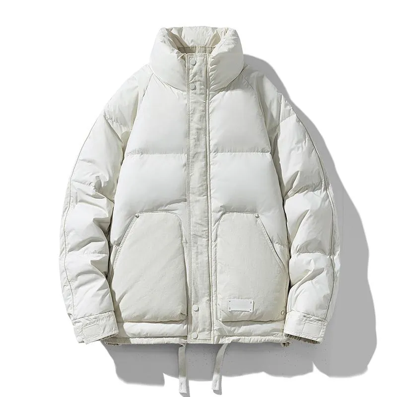 White Duck Down Thickened Warmth Down Jacket