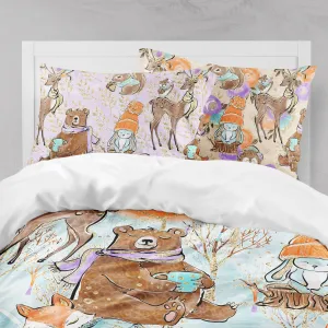 Winter Mornings Woodland Big Kids Bedding Collection