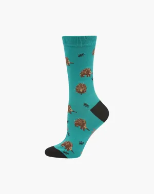 WOMENS ANTEATER BAMBOO SOCK