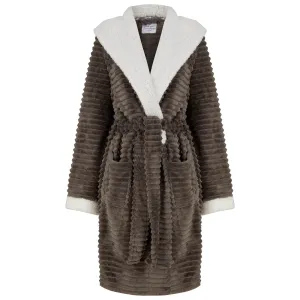 Womens Hooded Tokyo Laundry Bear Dressing Gown Robe