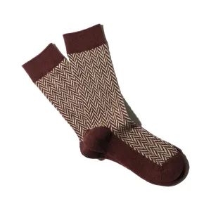 Wool Herringbone Crew