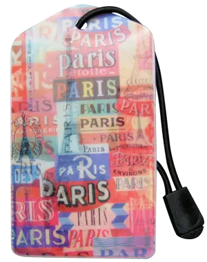 z Luggage Tag: Paris